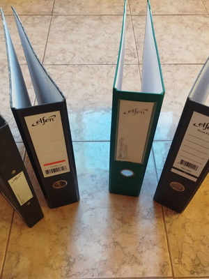 Ντοσιέ κλασέρ Α4 μεταχειρισμένα σε καλή κατάσταση