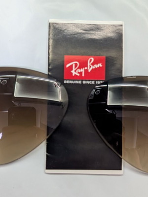 RayBan 3025 Aviator L replacement lenses, brown gradient, size 62