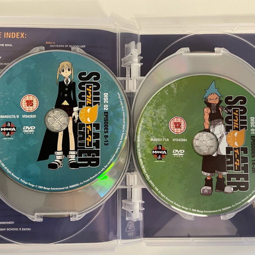 Soul Eater Complete Box Set DVD new with English subtitles