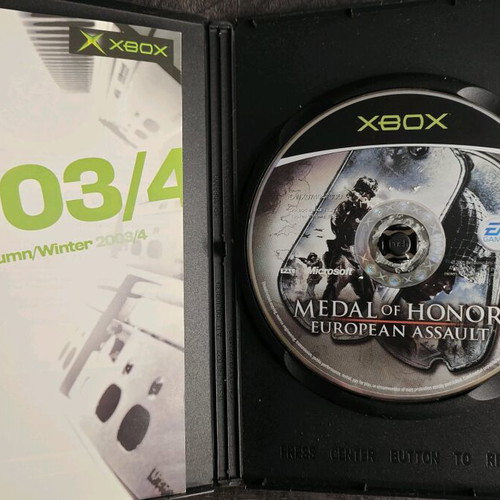 Medal of Honor European Assault Xbox Original used