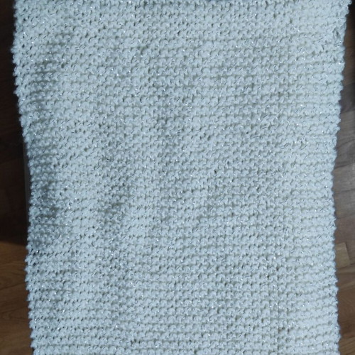 Knitted set Hat-Scarf 100% wool handmade, one size