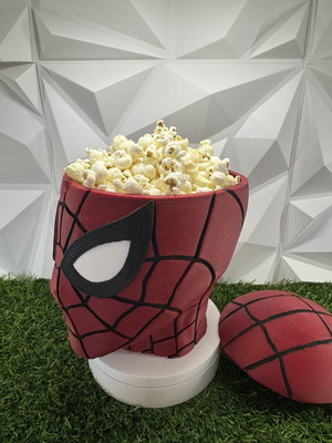 Spider-Man popcorn bucket new