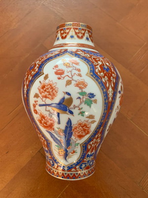 Βάζο πορσελάνης Kaiser Ming με παραδοσιακό γιαπωνέζικο σχέδιο σε καλή κατάσταση