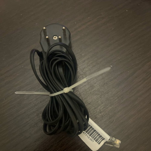 Telephone cable used with Greek/British plug and RJ11 connector