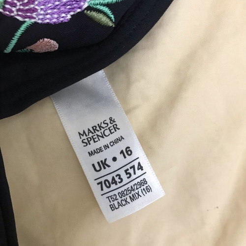 Bikini swimsuit black M&S like new, UK 16