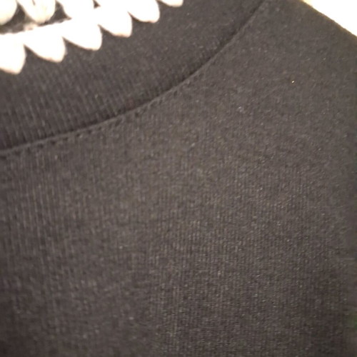 Knitted set black like new