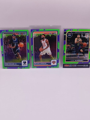 Panini NBA Hoops Haunted Parallels 15 cards like new
