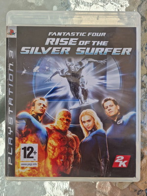 Fantastic Four Rise of the Silver Surfer PlayStation 3 game used