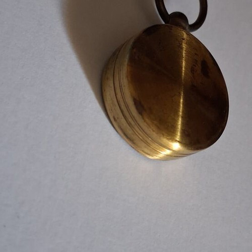 Military brass compass 1930 used, Germany, functional