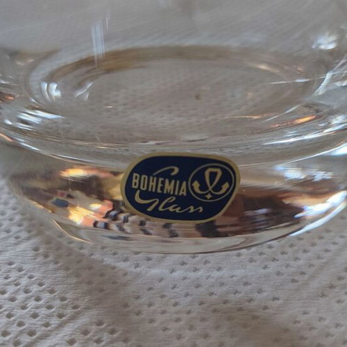 Bohemia Glass whiskey glasses set of 3 crystal