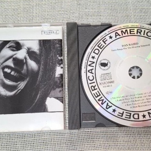 Dan Baird Love Songs For The Hearing Impaired CD, rock