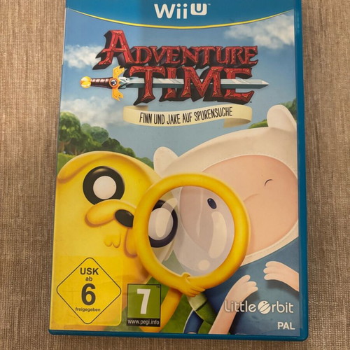Adventure Time Finn and Jake Nintendo Wii U used
