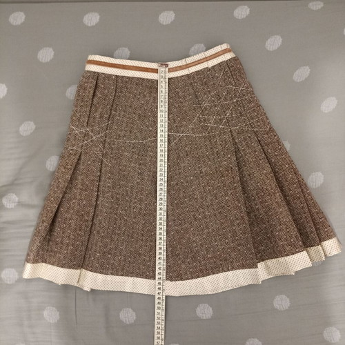 Sprider Girl wool girls' skirt for 12 years old, like new, brown