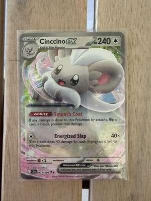 Pokemon TCG Cinccino ex #073 Chaos Rising card new