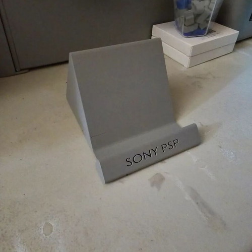 PSP console stand made to order, multiple colors, 9.5x12x7.5 cm