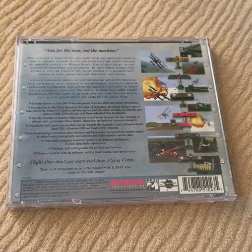 Flying Corps PC game, 1996, Empire
