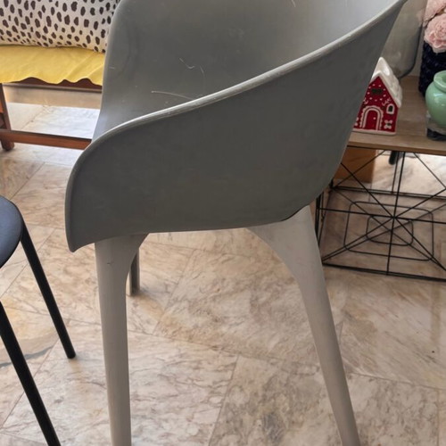 Ikea table/desk, Praktiker grey chair, sofa, oven set