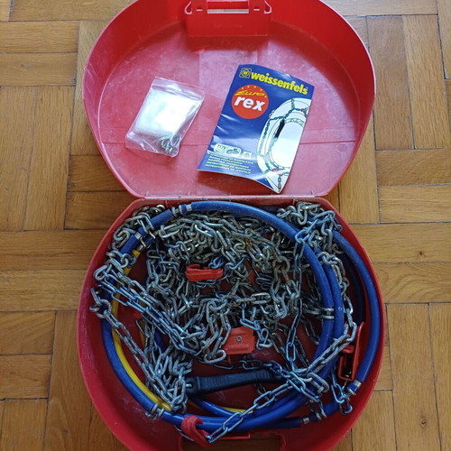 Weissenfels Euro Rex snow chains used for car 13" - 16"