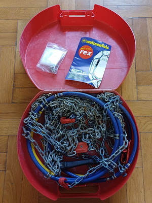Weissenfels Euro Rex snow chains used for car 13" - 16"