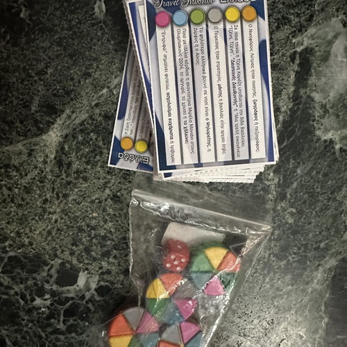 Travel γνώσεων Ελλάδα board game used