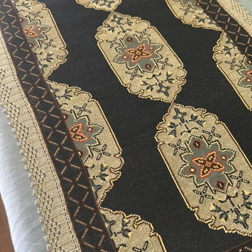 Handmade embroidered table linen