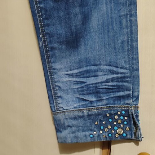 Fracomina low-rise women's jeans, size 30/44, blue