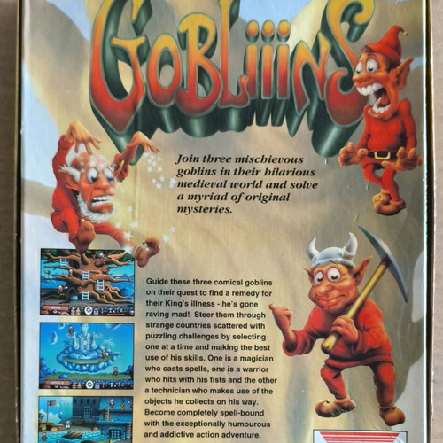 Gobliiins / Goblins (Cocktel Vision) (Atari ST) like new, complete in box