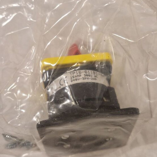 Salzer TP16 Rotary Panel Switch 16A 2 Positions New 2pcs