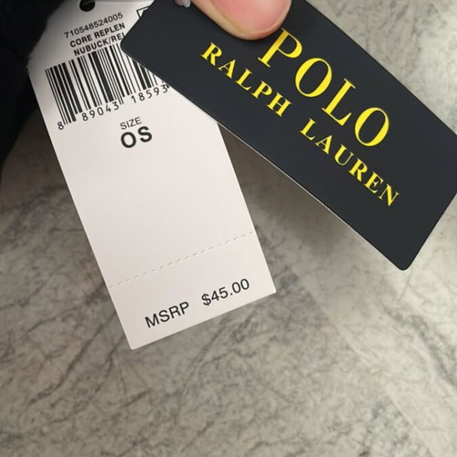 Ralph Lauren beanie, black, one size