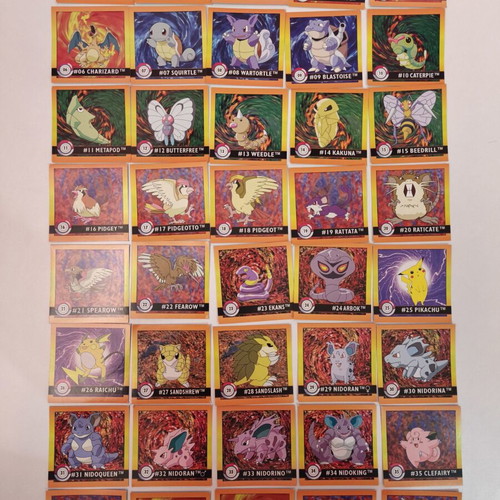 Pokemon collectible stickers pack of 150 like new