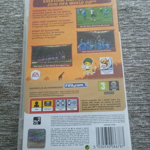 2010 FIFA World Cup South Africa PSP game, complete in box