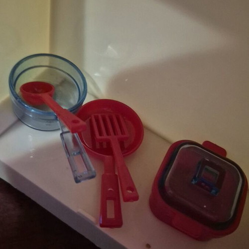 Light up Magic Dream Kitchen 1990 συλλεκτική κουζίνα για Barbie σαν καινούργιο