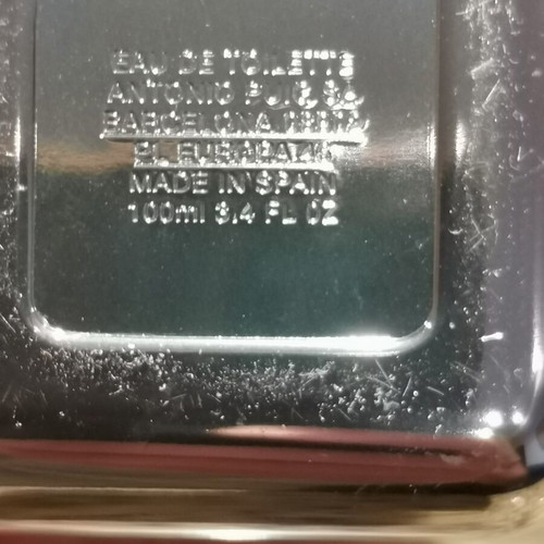 Carolina Herrera 212 Vip Men 100 ml EDT used authentic perfume