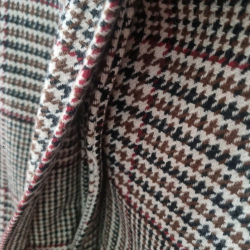 Zara wool bomber jacket checked new, size Large