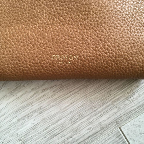 Eve 12 Credit Card Zip Wallet Oroton used, beige