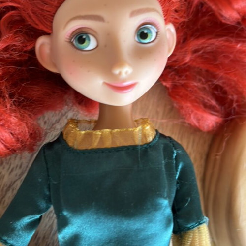 Princess Merida doll used