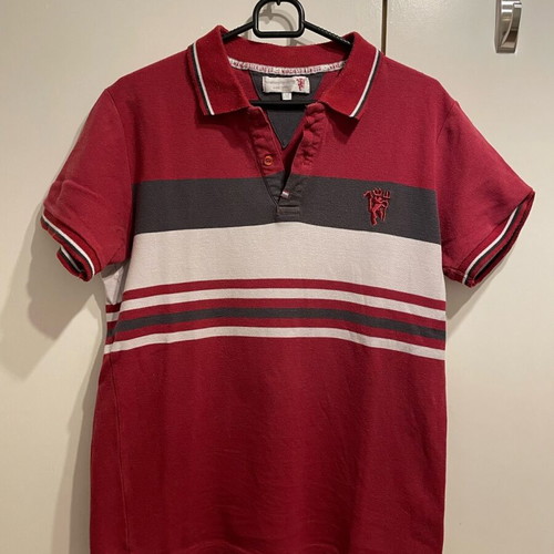 Manchester United polo t-shirt used, authentic