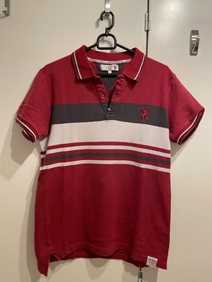 Manchester United polo t-shirt used, authentic