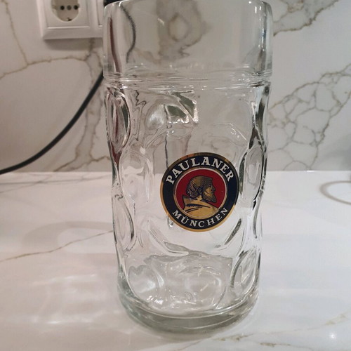 Paulaner München 1L beer glass like new