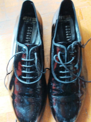Fratelli Rossetti men's shoes size 42.5 like new, black
