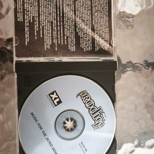 The Prodigy Music for the Jilted Generation CD, XL Recordings 1994 UK edition