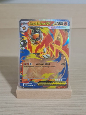 Mega Emboar ex нова Ascended Heroes 031/217 Double Rare Holofoil