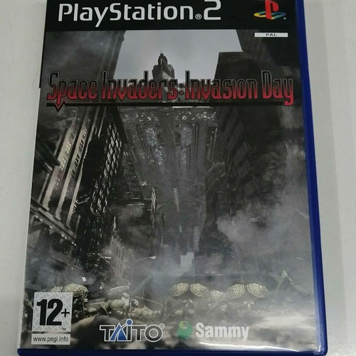 Space Invaders: Invasion Day PS2 game like new, English