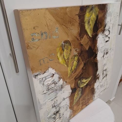 Canvas painting hand-painted like new, 60x60cm