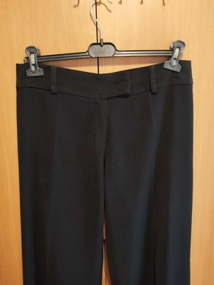 Black fabric pants like new without pockets size M
