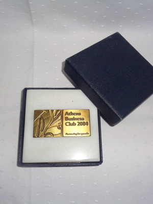 Μαρμάρινο Press Papier Athens Business Club 2004, καινούργιο