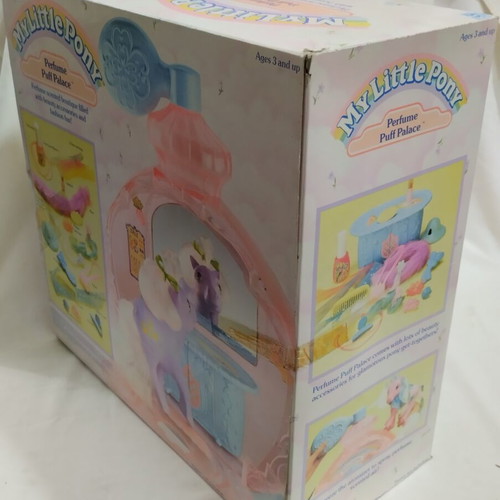 My Little Pony Perfume Puff Palace set new by Hasbro