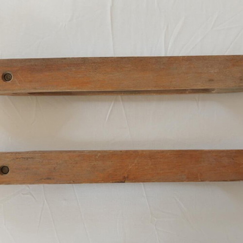 R.ABRAVANEL Large Loom Shuttles used, rare weaving tools