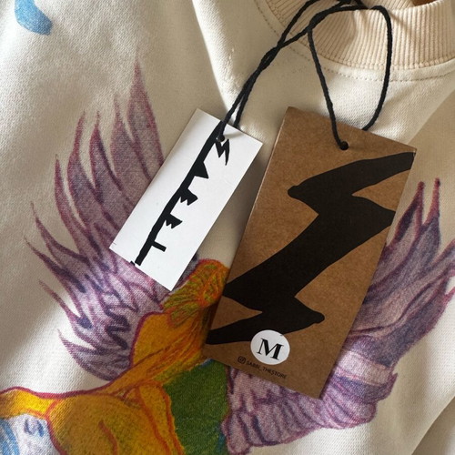 Aquarius Sabbi Australia sweatshirt like new, size M, beige, 100% cotton