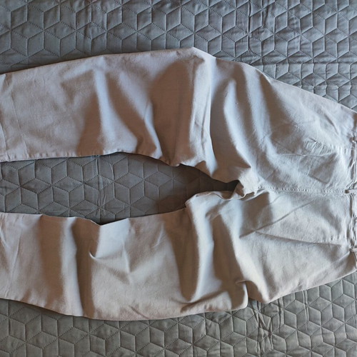 Slouchy paperbag women's pants size S/M like new gray